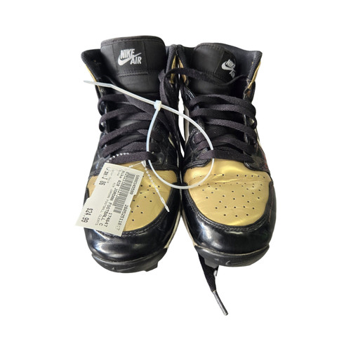 Vist Large View of Product Image Which is Used Nike AIR JORDAN FOOTBALL CLEATS Jr FB Cleats Gold Junior 06