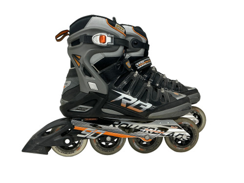Vist Large View of Product Image Which is Used Rollerblade CROSSFIRE 90 Senior Roller Quad Skates Black Senior 11