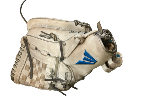 Vist Large View of Product Image Which is Used Easton GHOST NX BB/SB Glove RH Throw White 12"