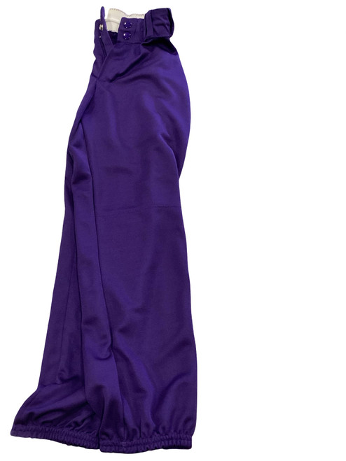 Vist Large View of Product Image Which is Used Alleson SOFTBALL PANTS BB/SB Pant Womens Purple SM