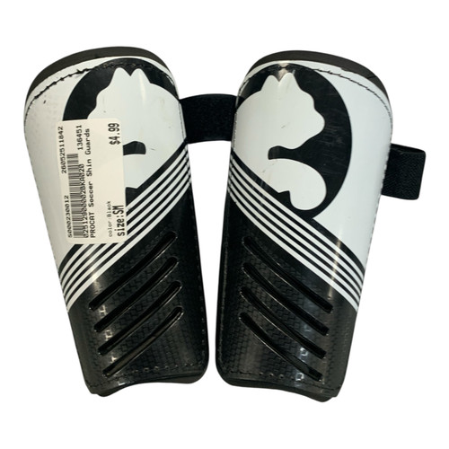 Vist Large View of Product Image Which is Used Soccer Shin Guards Junior Black SM
