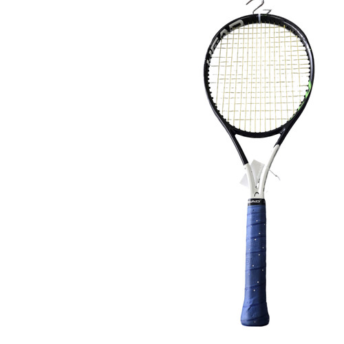 Vist Large View of Product Image Which is Used Head Racquet GRAPHENE 360 SPEED MP LITE TENNIS RACKET Adult Tennis Racquet Black 4 3/8"