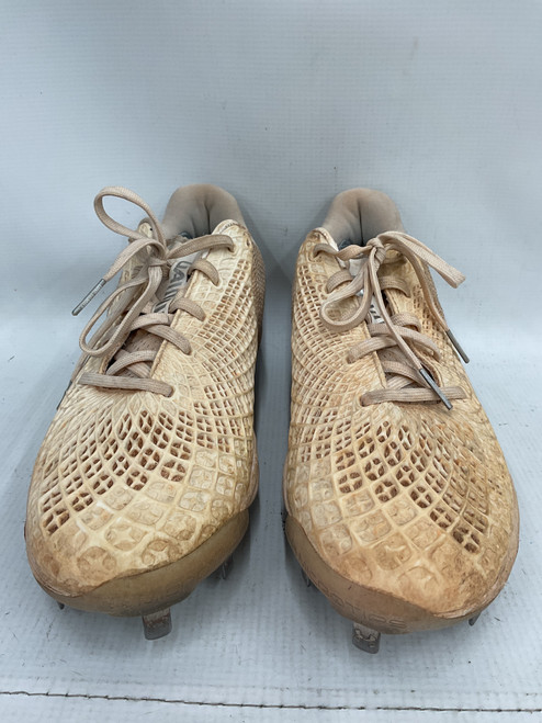 Vist Large View of Product Image Which is Used Under Armour GLYDE 2.0 RM SOFTBALL BB/SB Cleats White Senior 9.5