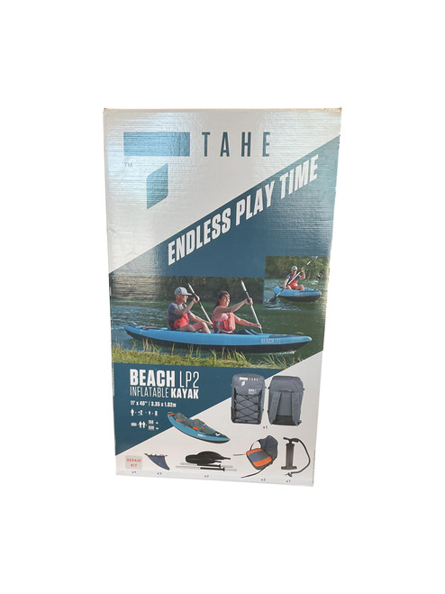 Vist Large View of Product Image Which is Used TAHE BEACH LP2 Kayak Carolina Blue 11Ft