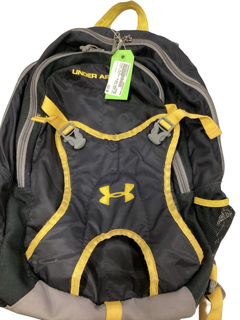 Vist Large View of Product Image Which is Used Under Armour BLACK BACK PACK BB/SB Player Carry Bag Black