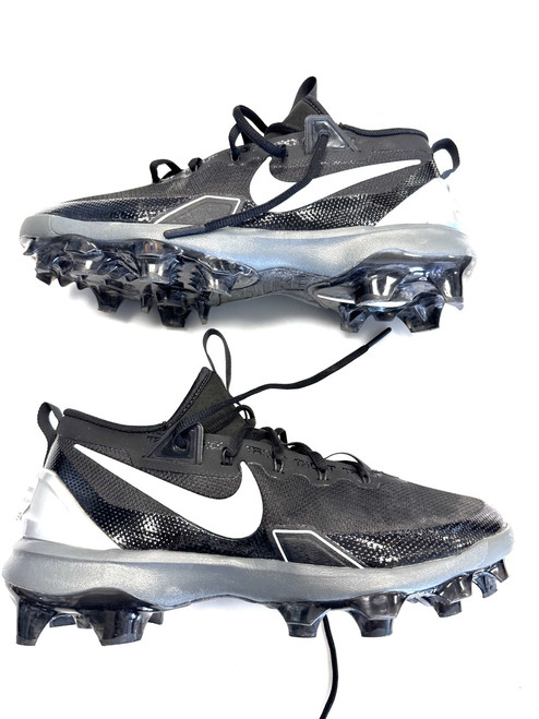 Vist Large View of Product Image Which is Used Nike TROUT AIR ZOOM BB/SB Cleats Black Senior 9