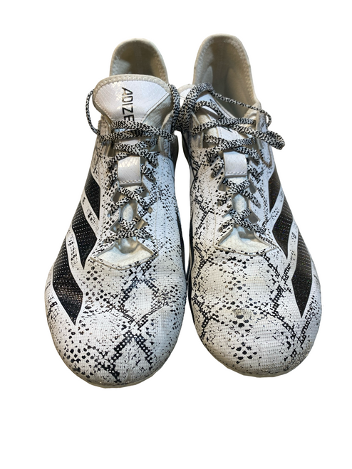 Vist Large View of Product Image Which is Used Adidas Adult FB Cleats White Senior 13