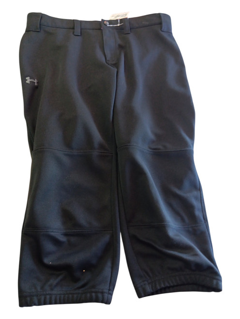 Vist Large View of Product Image Which is Used Under Armour BLACK CLOSED BB/SB Pant Womens Black MD