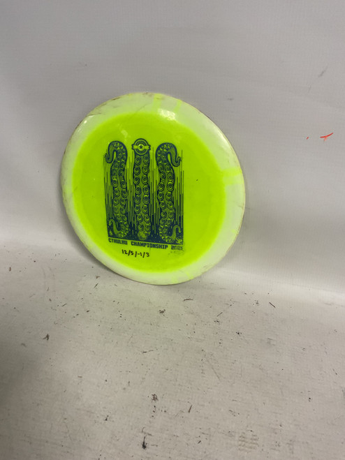 Vist Large View of Product Image Which is Used Innova STAR DESTROYER Disc Golf Driver Neon Green