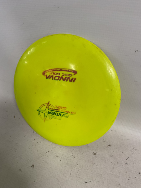 Vist Large View of Product Image Which is Used Innova STAR MAMBA Disc Golf Driver Yellow