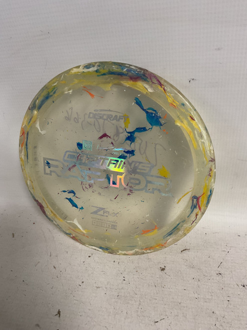 Vist Large View of Product Image Which is Used Discraft Z FLX CAPTAINS RAPTOR Disc Golf Driver None