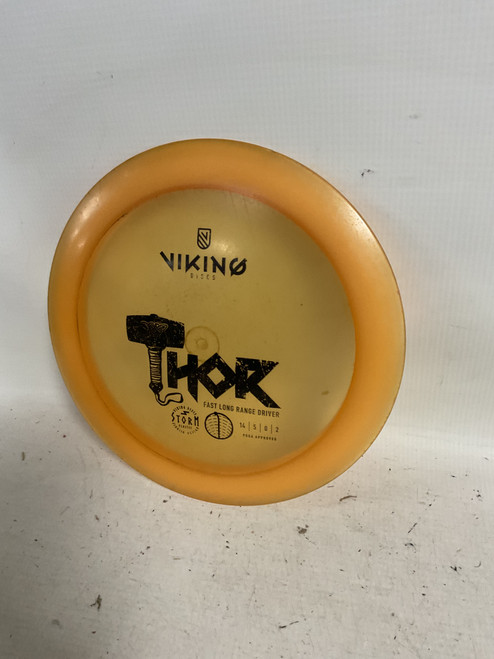 Vist Large View of Product Image Which is Used VIKING STORM THOR Disc Golf Driver Almond