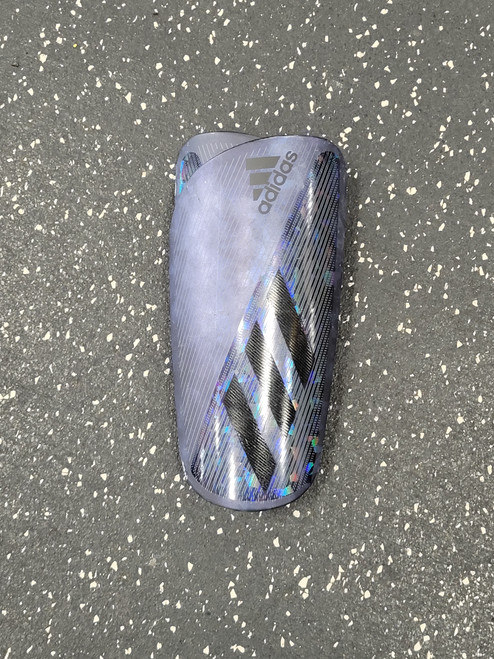 Vist Large View of Product Image Which is Used Adidas Soccer Shin Guards Youth Navy Blue Youth