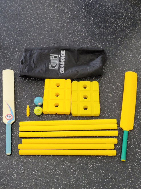 Vist Large View of Product Image Which is Used Graddige Cricket Plastic Outdoor Game