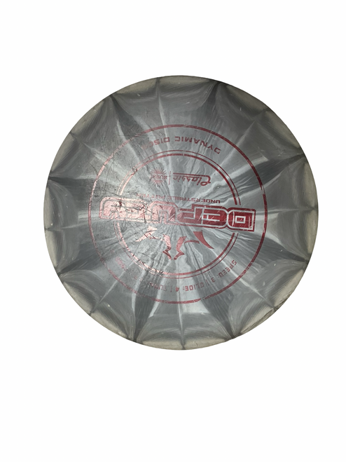 Vist Large View of Product Image Which is Used Dynamic Discs DEPUTY Disc Golf Putter Grey