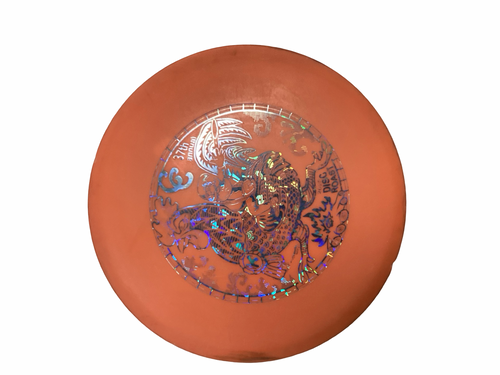 Vist Large View of Product Image Which is Used Innova PRO ROC KC FT Disc Golf Mid Range Orange