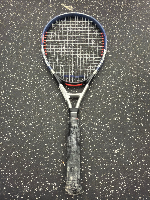Vist Large View of Product Image Which is Used Head TI LASER Adult Tennis Racquet Black Unknown