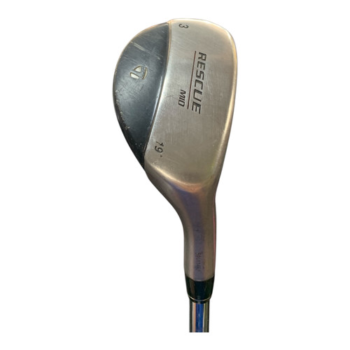 Vist Large View of Product Image Which is Used Taylormade RESCUE MID 3 HYB Mens Hybrid Club RH 3 Hybrid