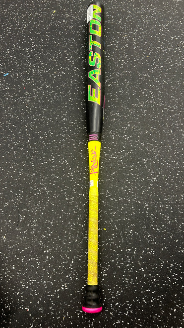 Vist Large View of Product Image Which is Used Easton PLAGUE FIRE FLEX LOADED BB/SB Slowpitch Bat 34"