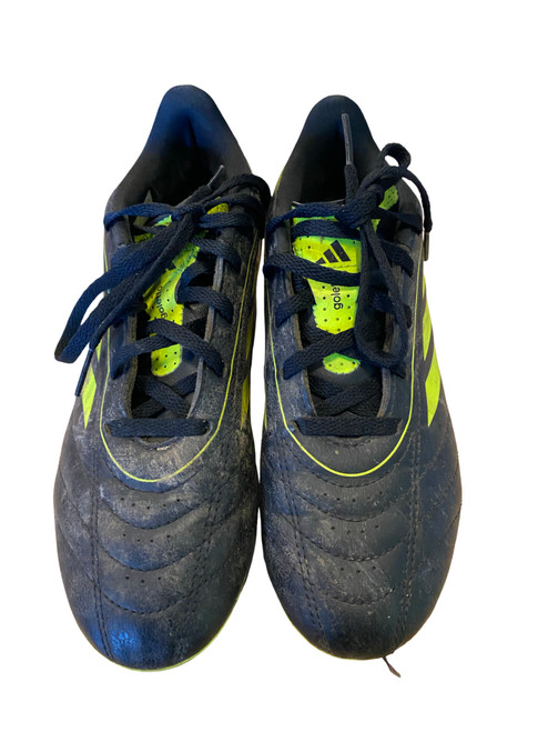 Vist Large View of Product Image Which is Used Adidas Soccer Cleats Black Junior 04
