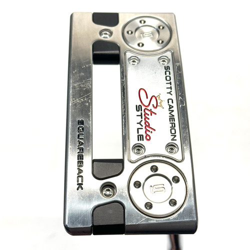Vist Large View of Product Image Which is Used Titleist SCOTTY CAMERON STUDIO STYLE SQUAREBACK Mens Putter RH