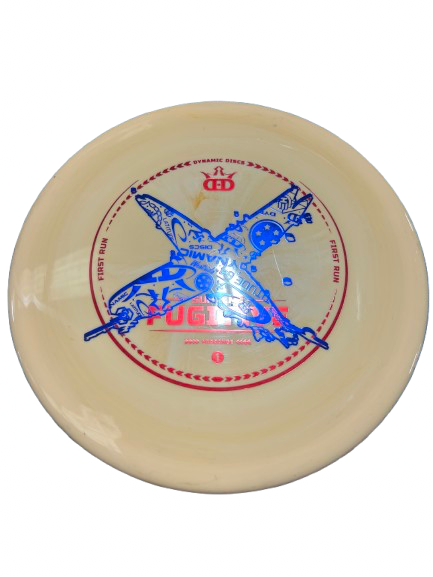Vist Large View of Product Image Which is Used Dynamic Discs SUPREME FUGITIVE 5/3/0/4 - MISPRINT Disc Golf Mid Range Orange