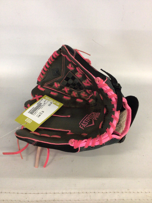 Vist Large View of Product Image Which is Used Franklin FASTPITCH PRO BB/SB Glove LH Throw Grey 11"
