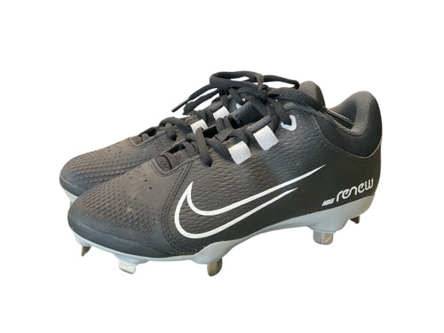Vist Large View of Product Image Which is Used Nike HYPERDIAMOND 4 SB BB/SB Cleats Black Senior 5