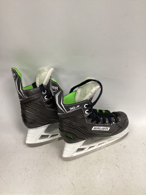Vist Large View of Product Image Which is Used Bauer XLS SKATES Junior Hockey Skate Junior 01