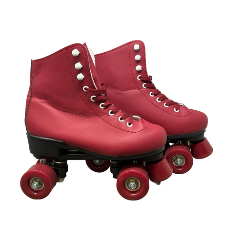 Vist Large View of Product Image Which is Used QUAD Senior Roller Quad Skates Red Senior 9