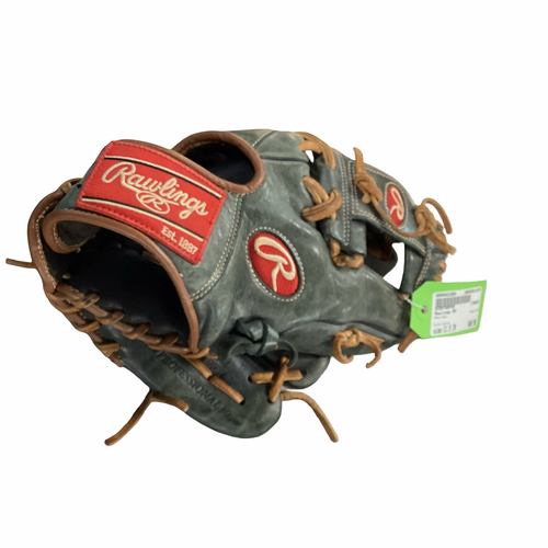 Vist Large View of Product Image Which is Used Rawlings R9 BB/SB Glove RH Throw Black 11 1/2"