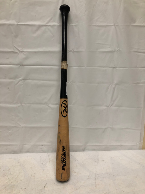 Vist Large View of Product Image Which is Used Rawlings HARD MAPLE 271 BB/SB Wood Bat 31"