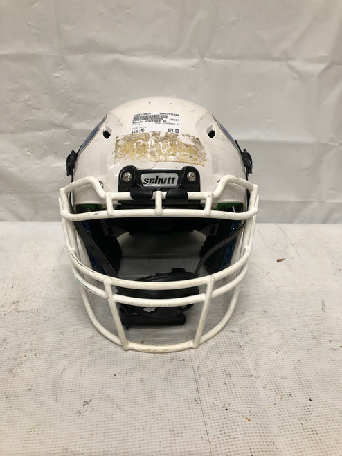 Vist Large View of Product Image Which is Used Schutt VENGEANCE A3 FB Helmet White MD