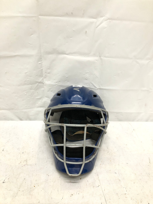 Vist Large View of Product Image Which is Used Easton GAMETIME Catchers Helmet w/Mask Royal Blue SM