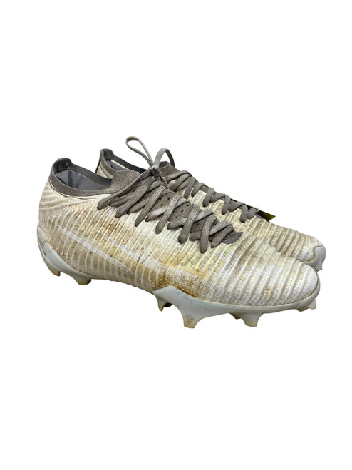 Vist Large View of Product Image Which is Used Under Armour Adult FB Cleats White Senior 9.5