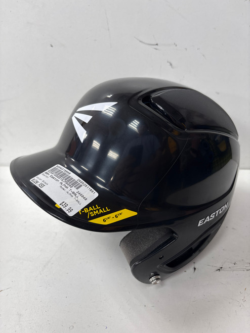 Vist Large View of Product Image Which is Used Easton ALPHA T-BALL Batting Helmet No Mask Black XS/S
