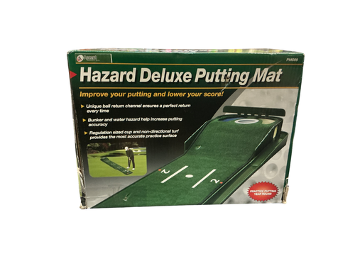 Vist Large View of Product Image Which is Used HAZARD DELUXE PUTTING MAT Putting Aid Green