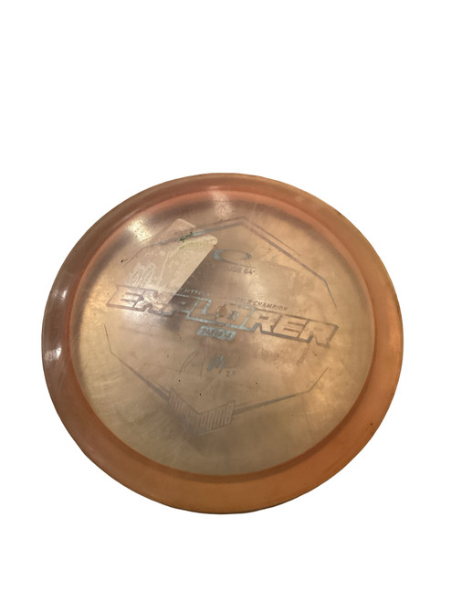 Vist Large View of Product Image Which is Used Latitude 64 EXPLORER Disc Golf Driver Clear