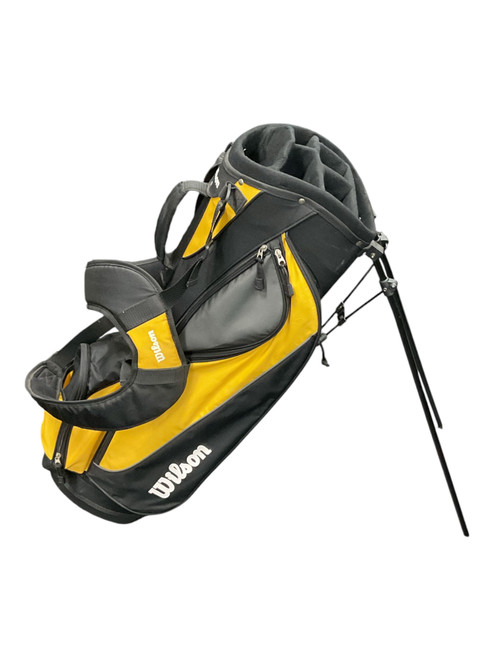 Vist Large View of Product Image Which is Used Wilson STAND BAG Mens Stand Bag Black