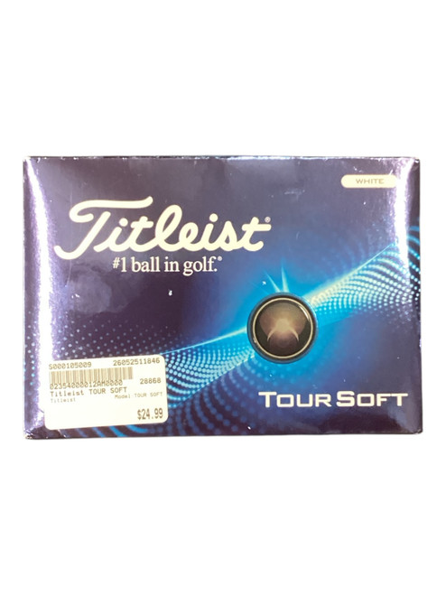 Vist Large View of Product Image Which is Used Titleist TOUR SOFT 12 Pack - Golf Balls