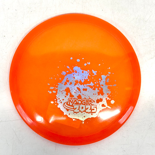 Vist Large View of Product Image Which is Used Dynamic Discs EMAC LUCID TRUTH Disc Golf Mid Range Orange 177g