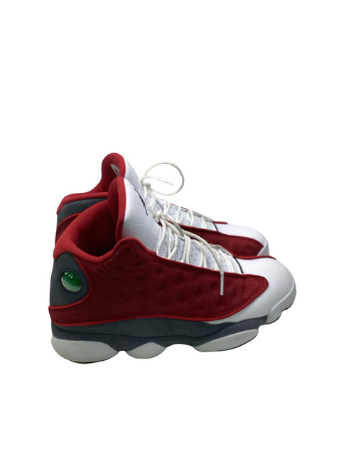 Vist Large View of Product Image Which is Used Jordan Basketball Shoes M Grey And Red Senior 8.5