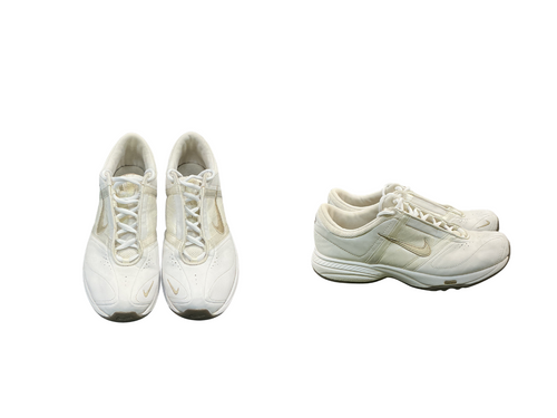 Vist Large View of Product Image Which is Used Nike FCS Womens Golf Shoes White Senior 8.5