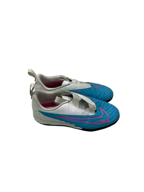 Vist Large View of Product Image Which is Used Nike PHANTOM GX Soccer Turf Shoes Carolina Blue Youth 06.0