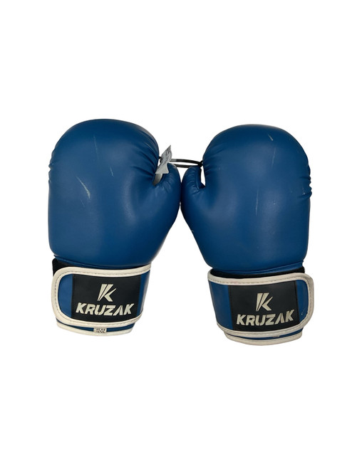 Vist Large View of Product Image Which is Used KRUZAK Boxing Gloves Royal Blue Junior
