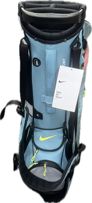 Vist Large View of Product Image Which is New NIKE STAND BAG DENIM/GREY