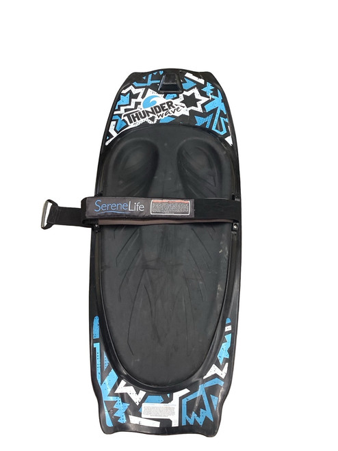 Vist Large View of Product Image Which is Used THUNDERWAVE Kneeboard Black And Carolina Blue 49"