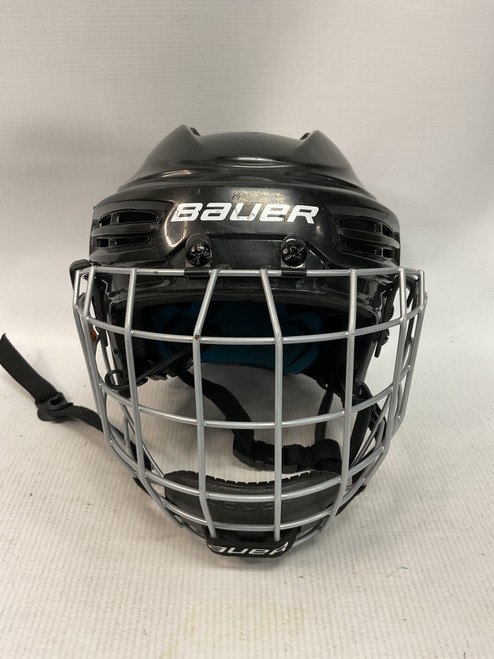 Vist Large View of Product Image Which is Used Bauer PRODIGY Helmet Cage Combo Black SM