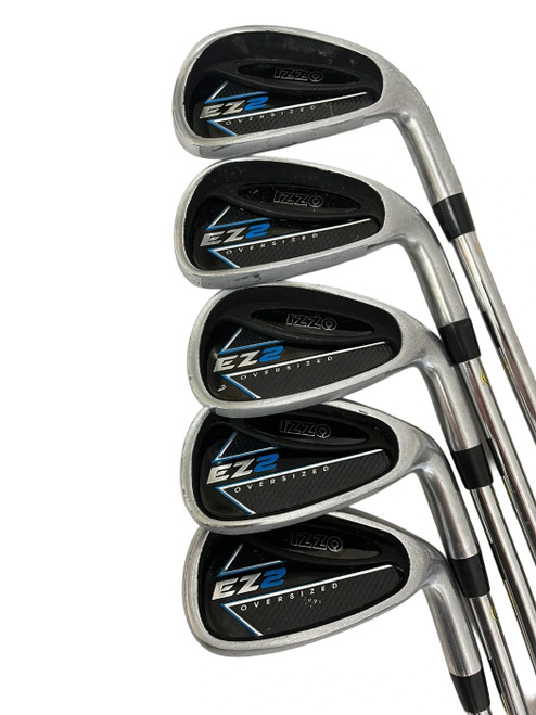 Vist Large View of Product Image Which is Used Izzo EZ2 6-PW Mens RH Iron Set