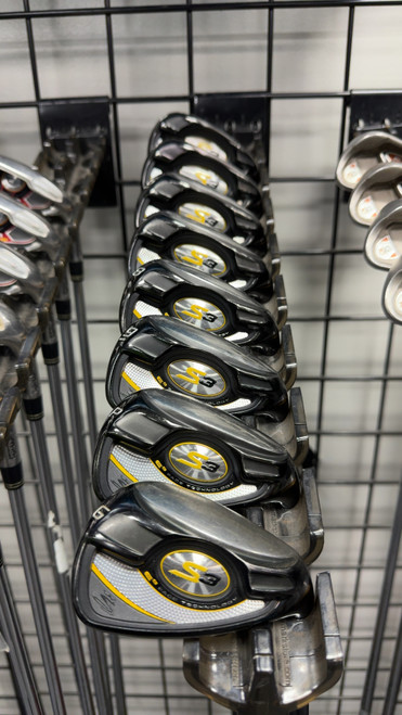 Vist Large View of Product Image Which is Used Cobra S3 Mens Iron Set RH 4I-GW/AW